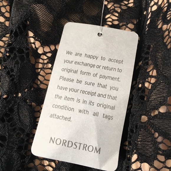 NWT NSR Black Lace Cocktail Dress Sz Large - Picture 11 of 11